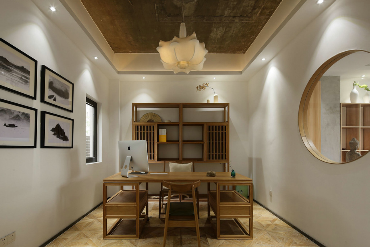 138平新安悅府，黑白山水勾勒的東方美